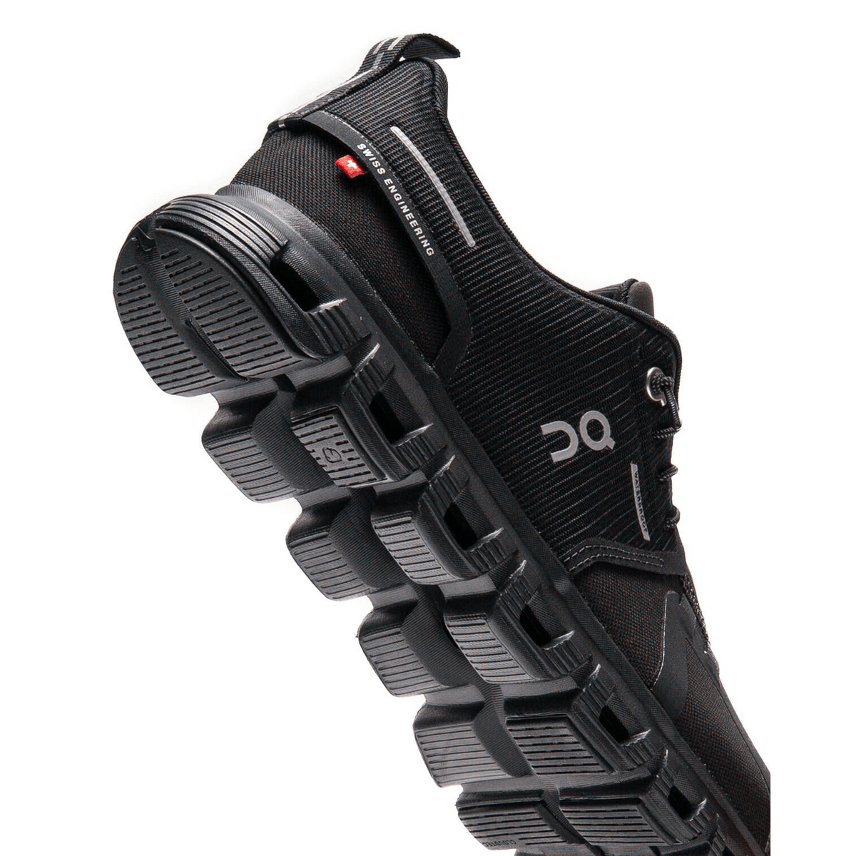 On Running Cloud 6 Waterproof All Black Men's Fashion Sneakers, New