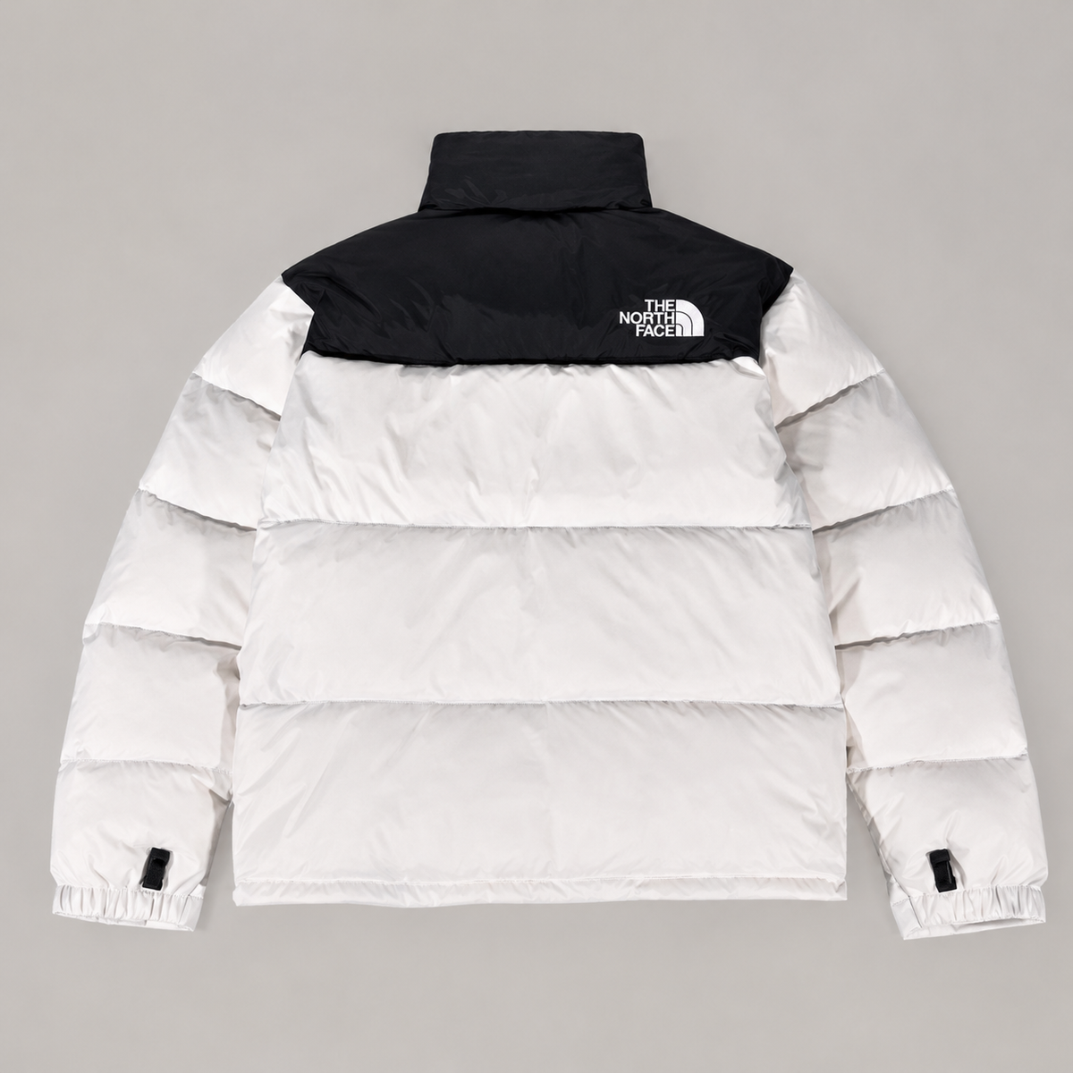 The North Face Men's 1996 Retro Nuptse Hooded Puffer – Black / White