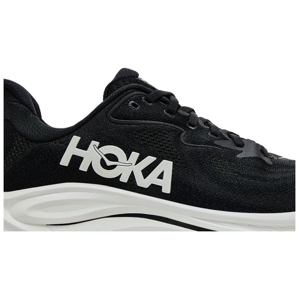 Hoka One One Clifton 10 Black & White 1162030-BWHT Men's Fashion Sneakers, New