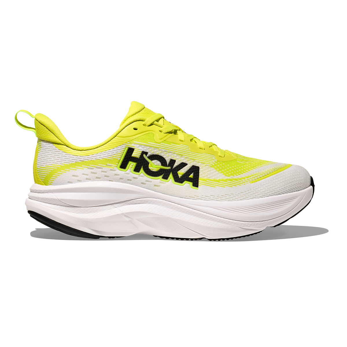 Hoka Skyflow Men's Running Shoes - Neon Hoka Citrus / Neon White