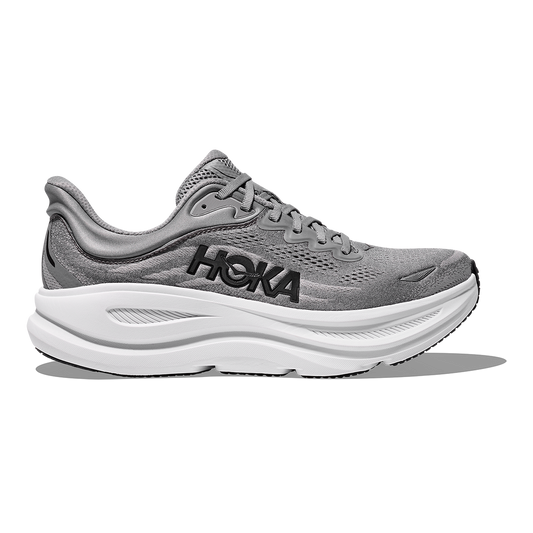 HOKA Bondi 9 Men's Running Shoes – Galactic Grey / Stellar Grey