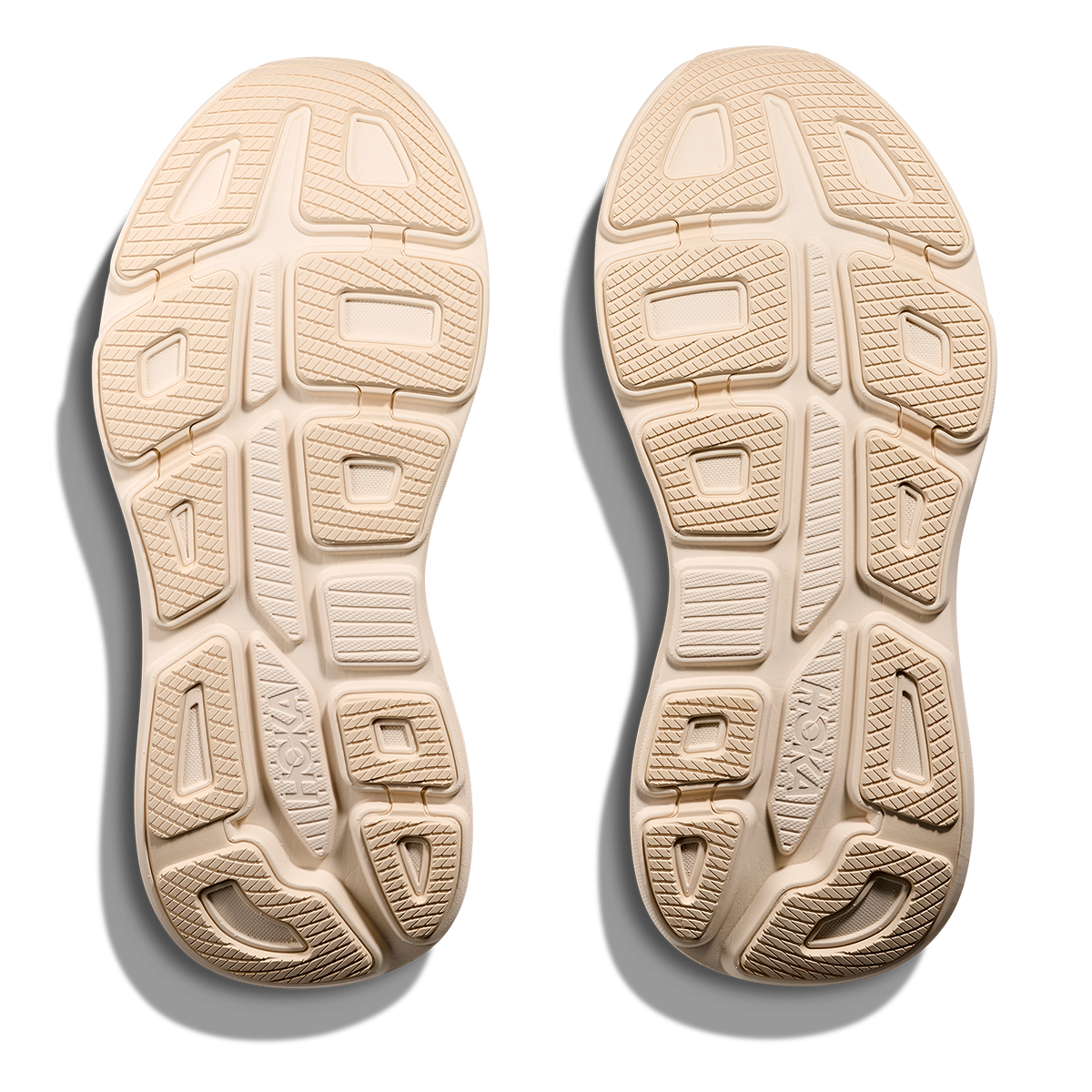 HOKA Bondi 9 Women's Running Shoes - Vanilla/Birch