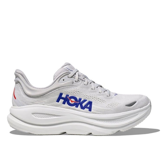 Hoka One One Bondi 9 Cosmic Grey Ultramarine 1162011-CYLT Men's Fashion Sneakers, New