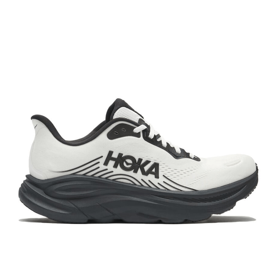 Hoka One One Clifton 11 white and black color scheme men's fashion sneakers new