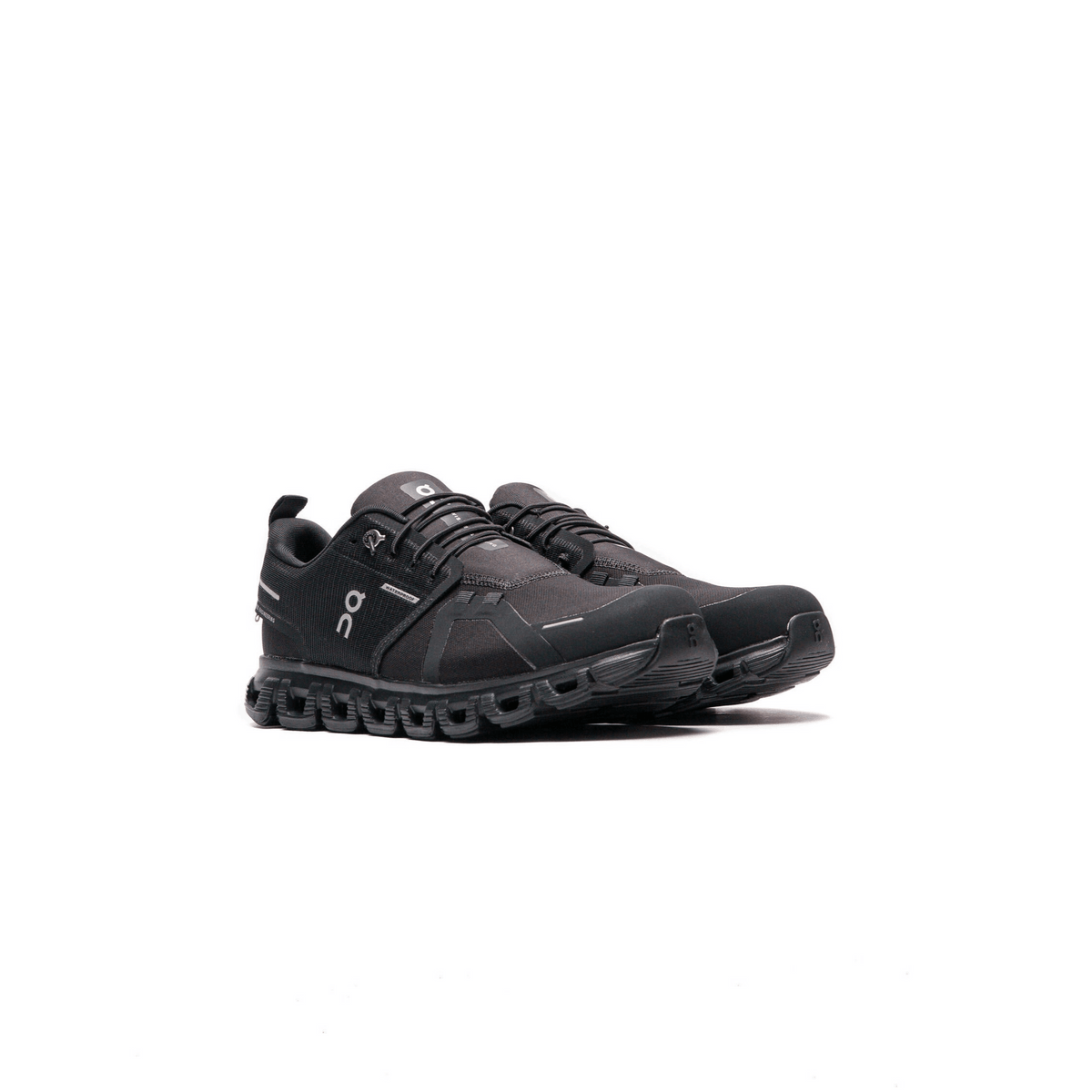 On Running Cloud 6 Waterproof All Black Men's Fashion Sneakers, New