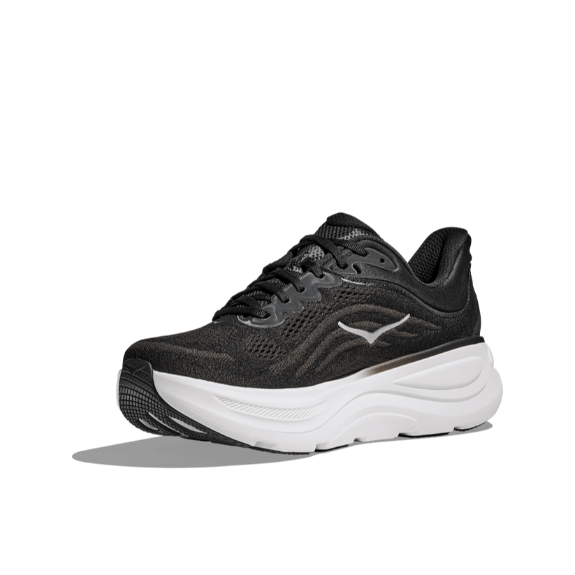 Hoka One One Bondi 9 Black Cinnabar 1162011-BKVR Men's Fashion Sneakers, New