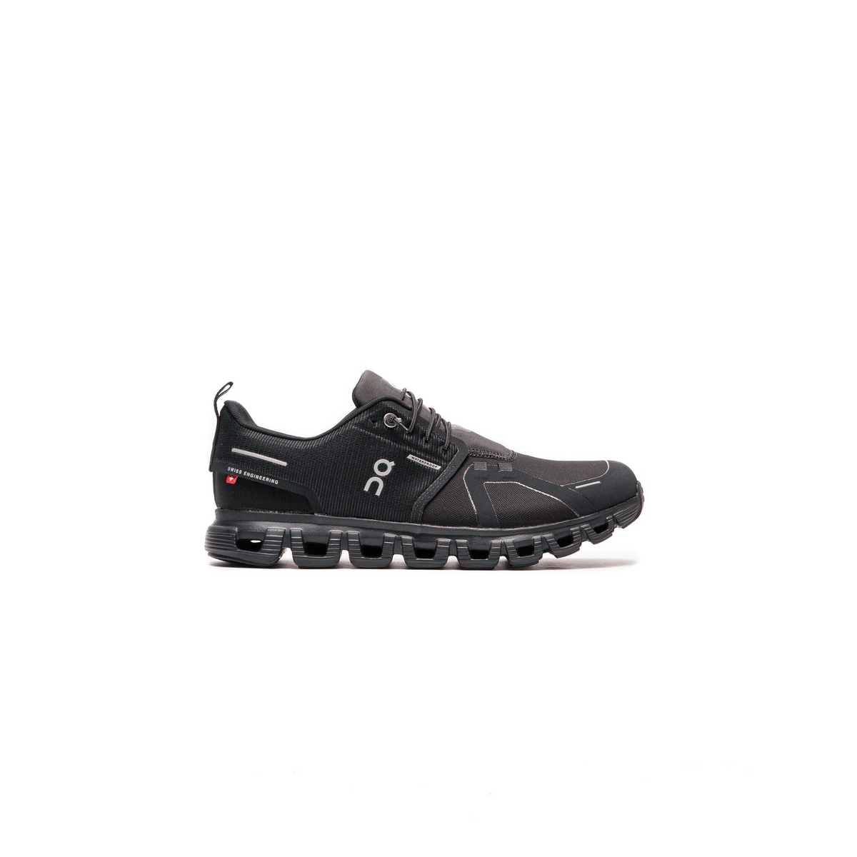 On Running Cloud 6 Waterproof All Black Men's Fashion Sneakers, New