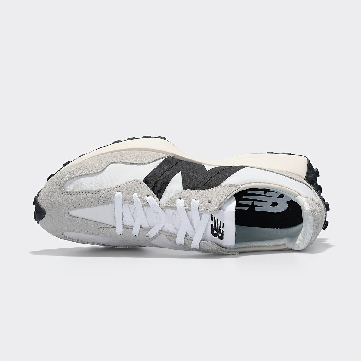 New Balan NB men's shoes women's shoes couple spring and summer gray retro versatile sports casual shoes MS327FE