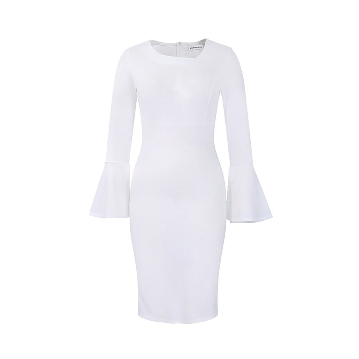 Women Dress Women's Autumn and Winter Sloping Shoulder Dress