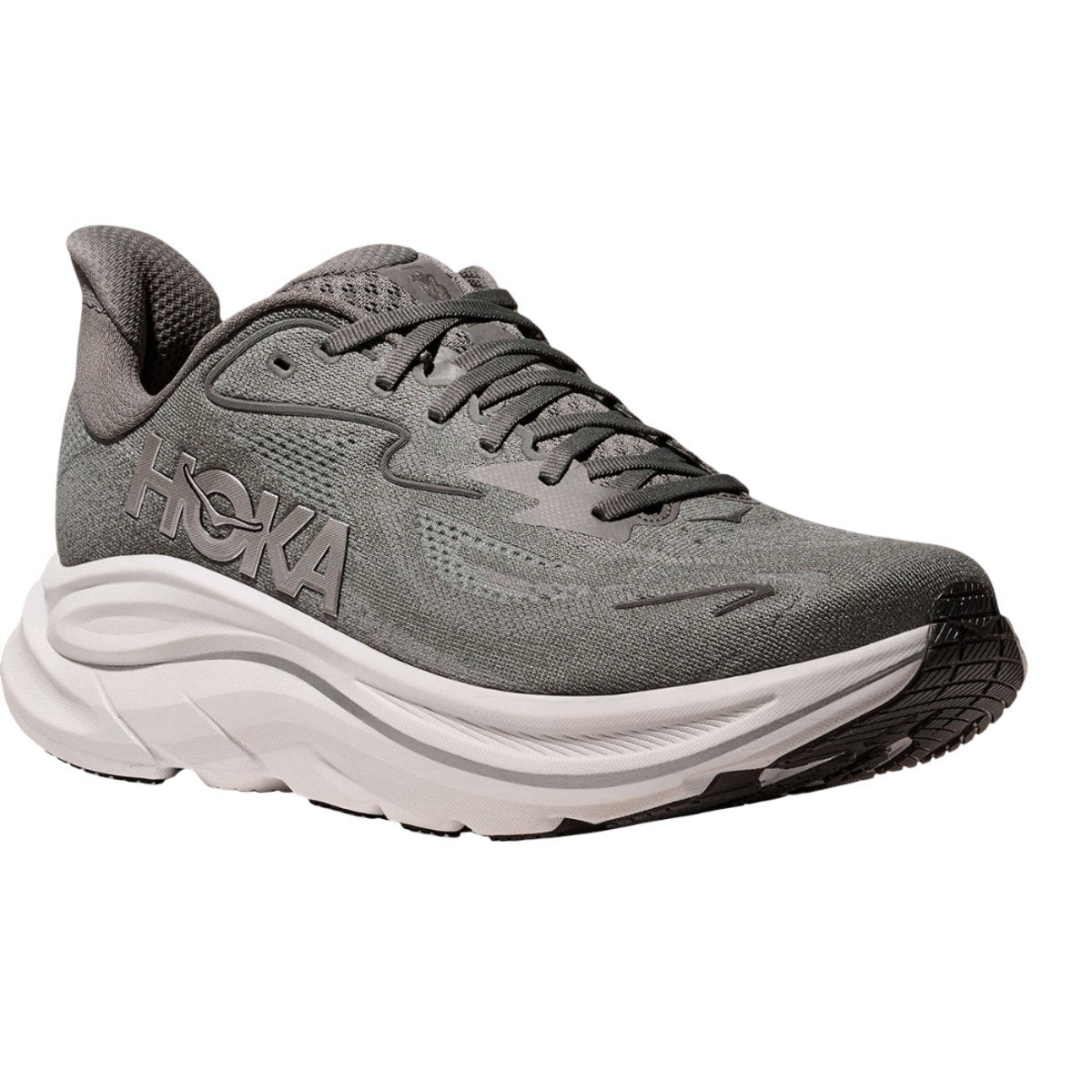 Hoka One One Clifton 10 Asteroid Silver 1162030-ADSL Men's Sneakers, New