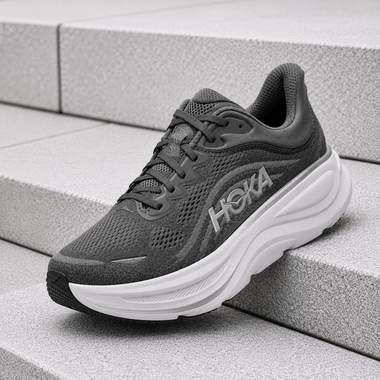 Hoka One One Bondi 9 Asteroid Silver 1162011-ADSL Men's Fashion Sneakers, New