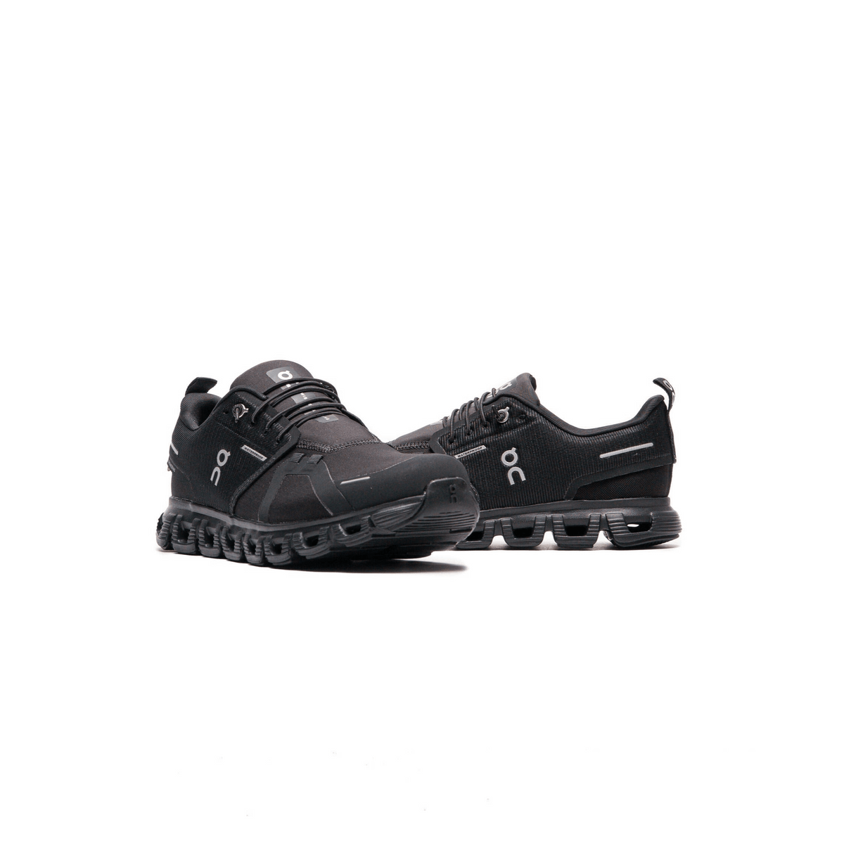 On Running Cloud 6 Waterproof All Black Men's Fashion Sneakers, New