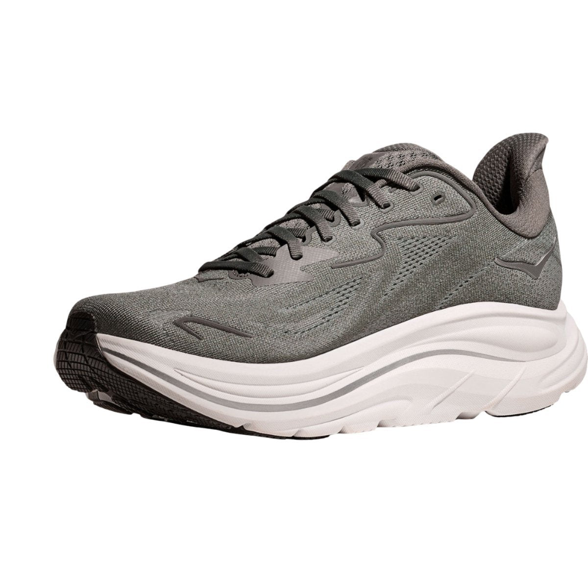 Hoka One One Clifton 10 Asteroid Silver 1162030-ADSL Men's Sneakers, New
