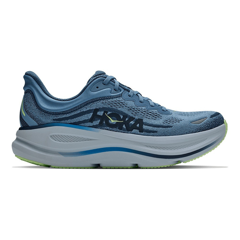Men's Hoka BONDI 9 running shoes, color: blue