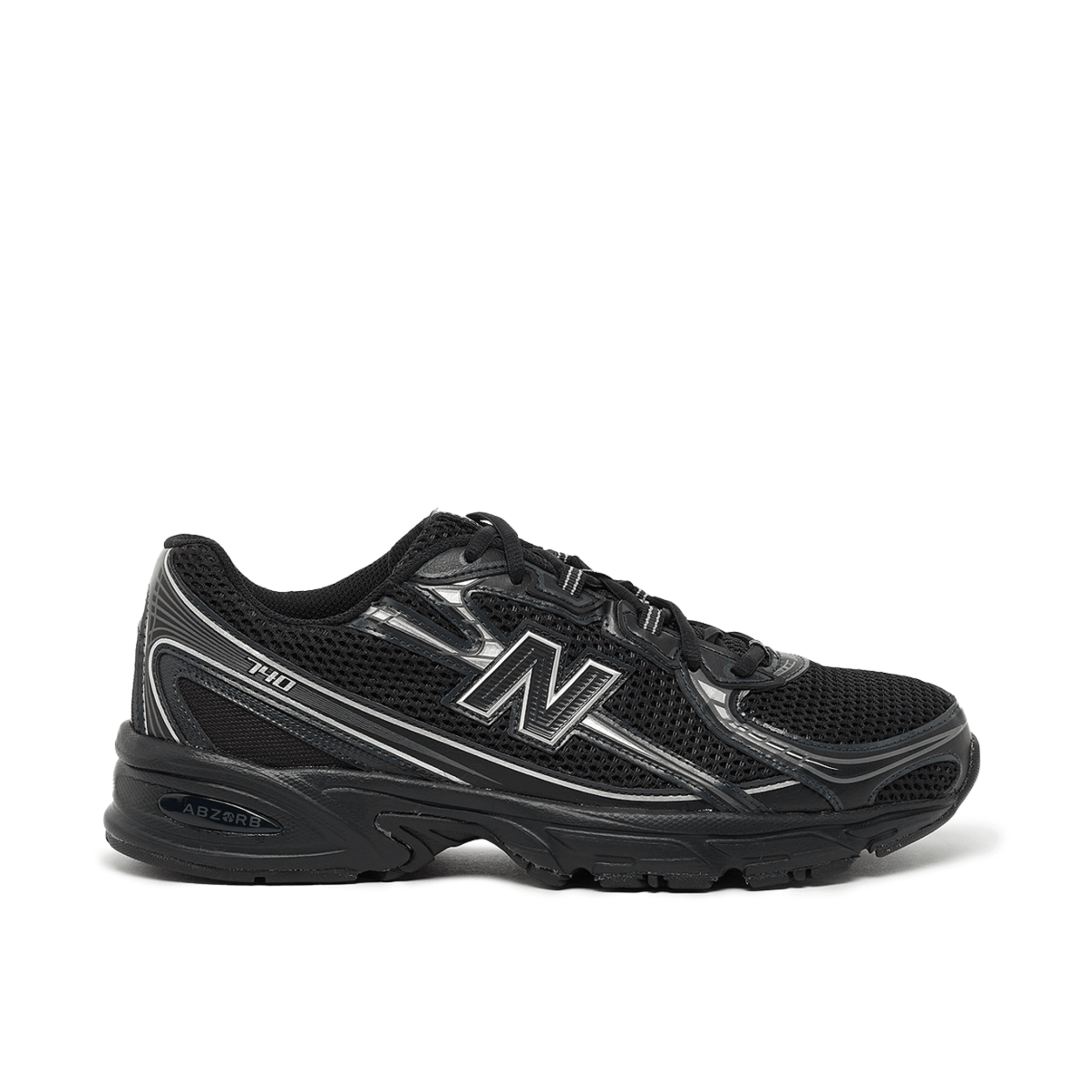 New Balance 740v2 Black Grey Silver U740BM2 Men's Fashion Sneakers, New