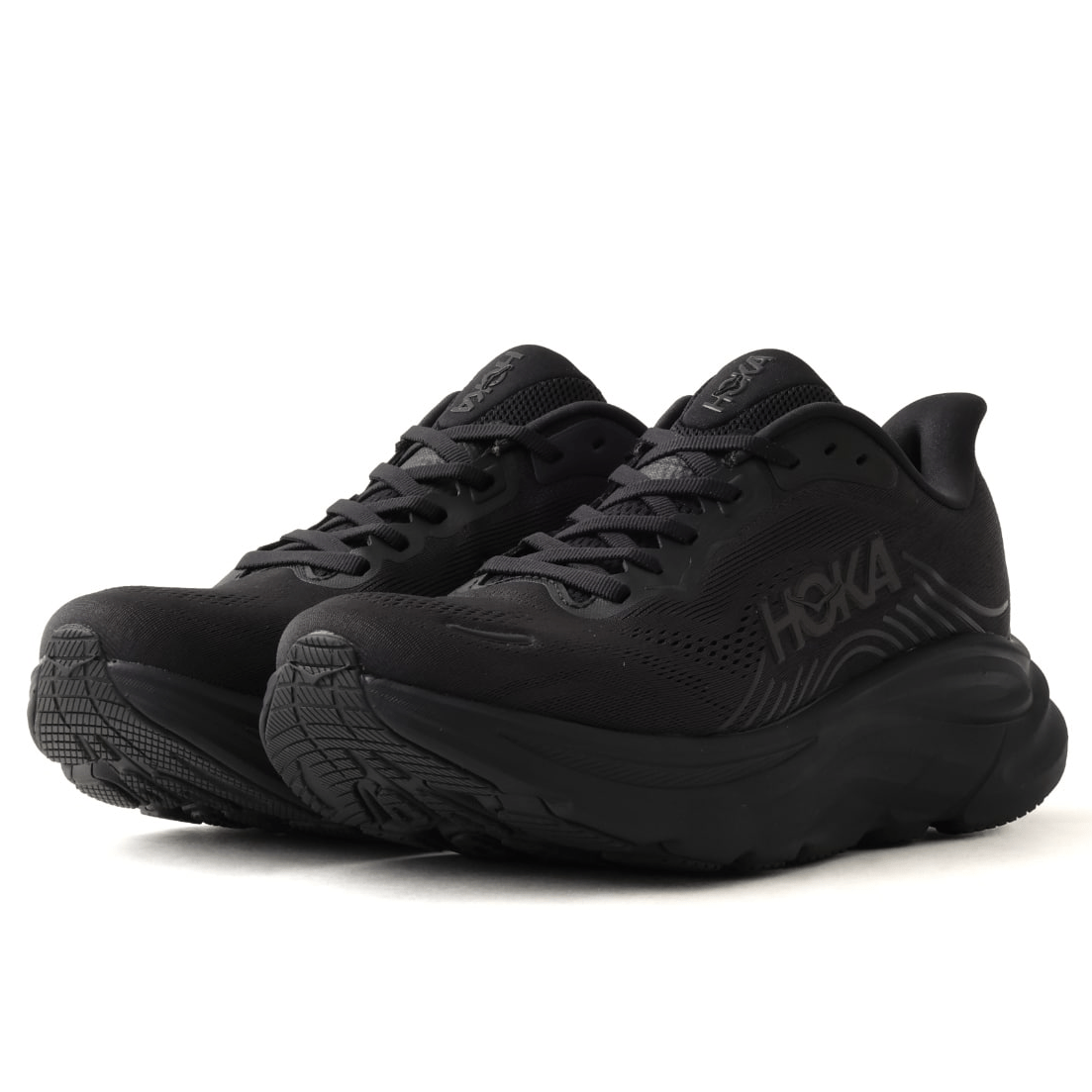 Hoka One One Clifton 11 Black, Men's Fashion Sneakers, New