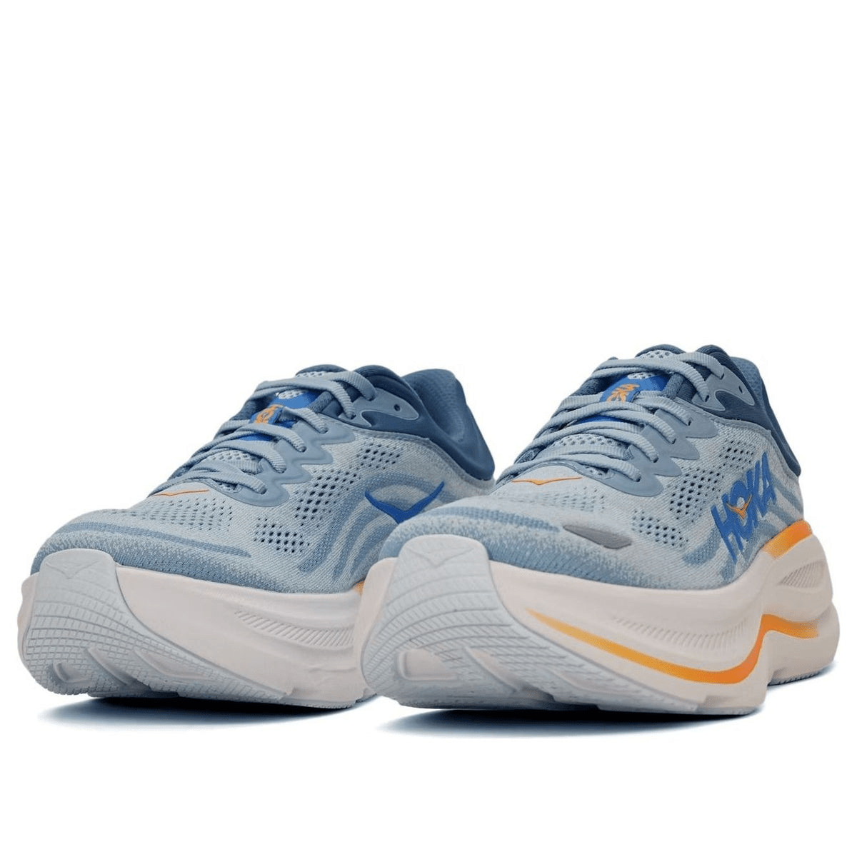 Hoka One One Bondi 9 Drizzle Downpour Men's Fashion Sneakers, New