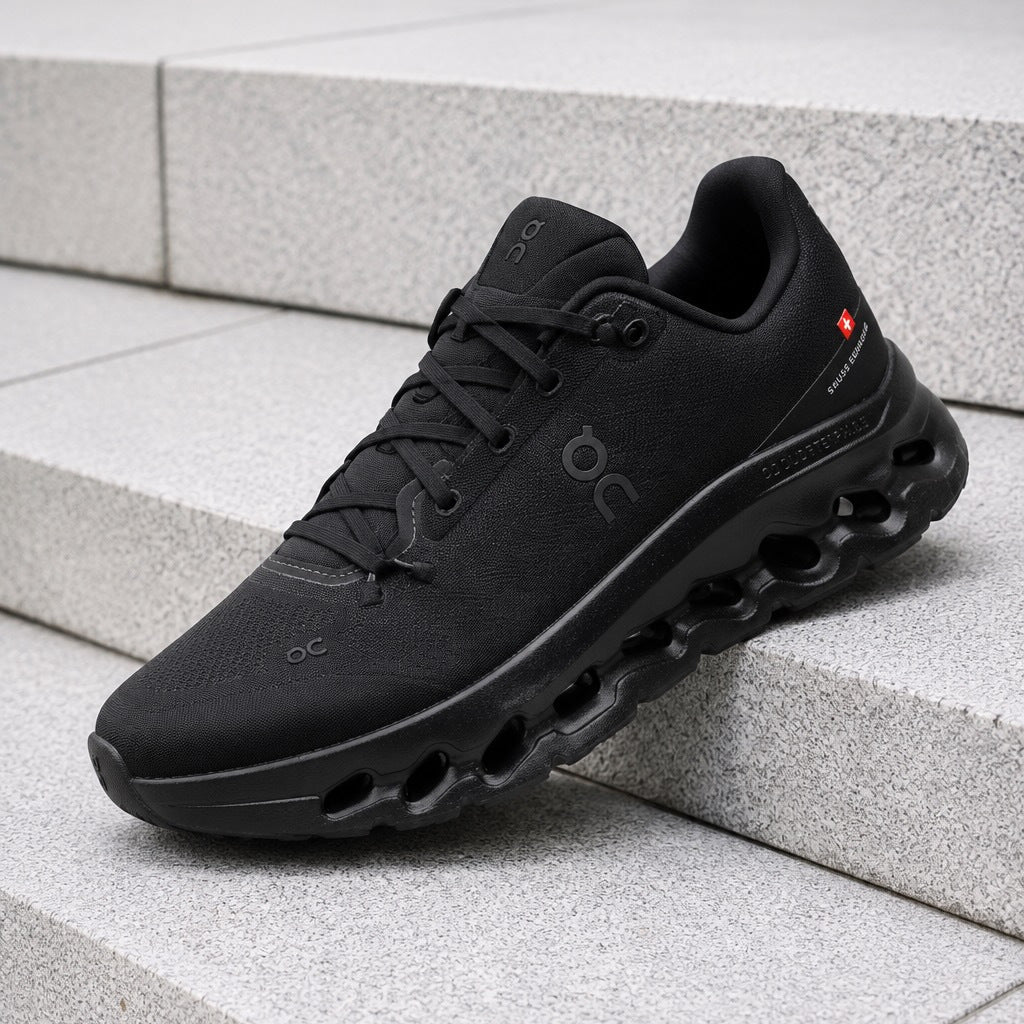 On Running Cloudtilt Black Eclipse Men's Fashion Sneakers, New