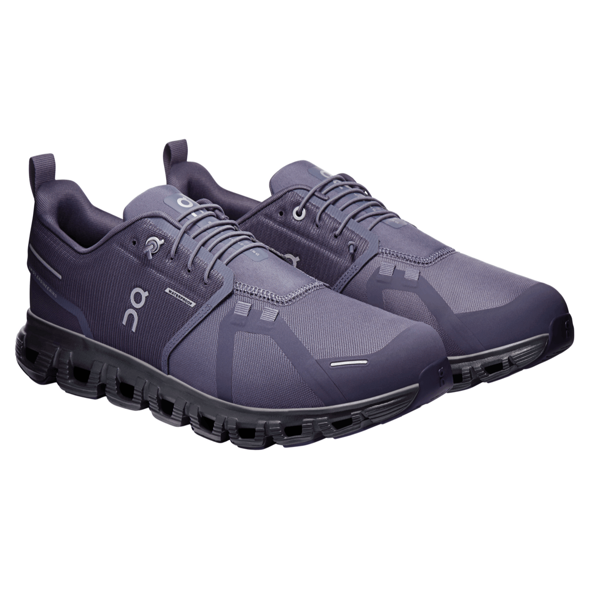 On Running Cloud 6 Waterproof Flint Black 3MF10064641 Men's Fashion Sneakers, New
