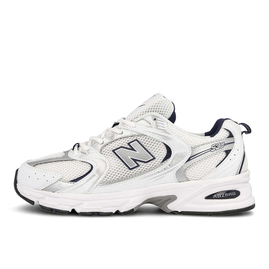 New Balance 530 White Silver Navy MR530SG Men's Fashion Sneakers New