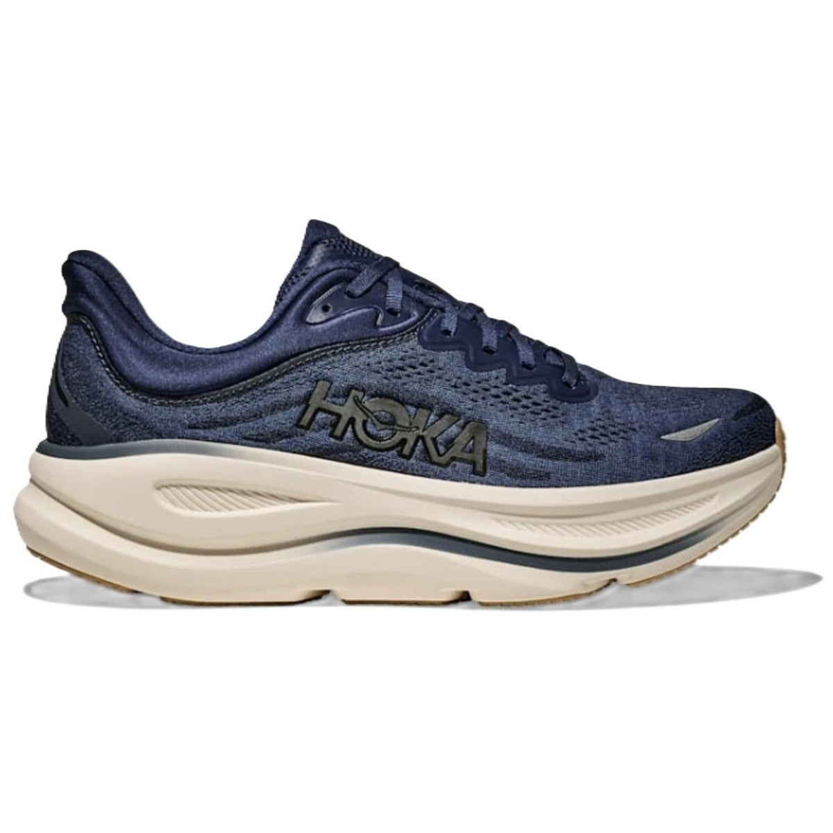 Hoka Bondi 9 Midnight Blue 1162011-MVR Men's Sneakers, New