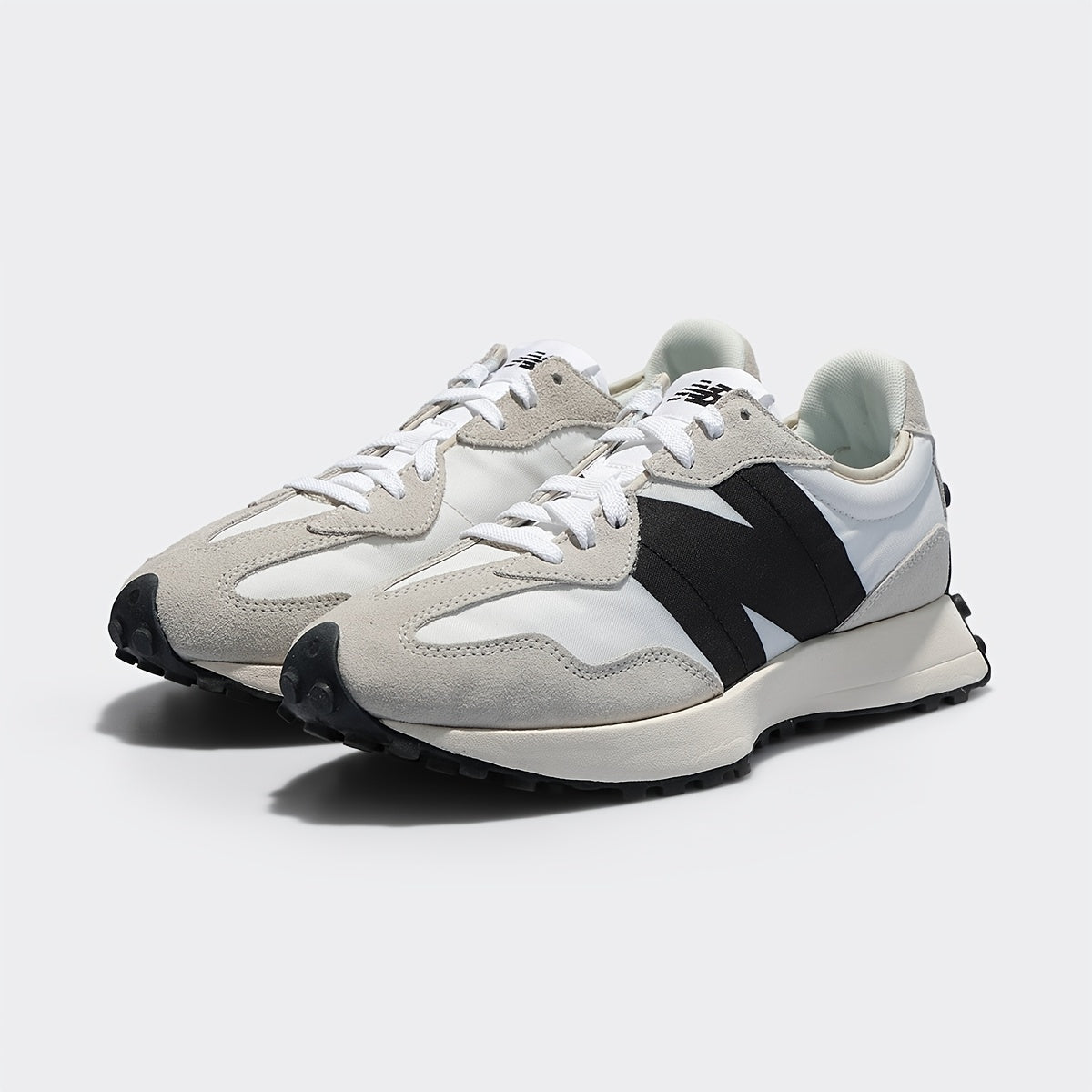 New Balan NB men's shoes women's shoes couple spring and summer gray retro versatile sports casual shoes MS327FE