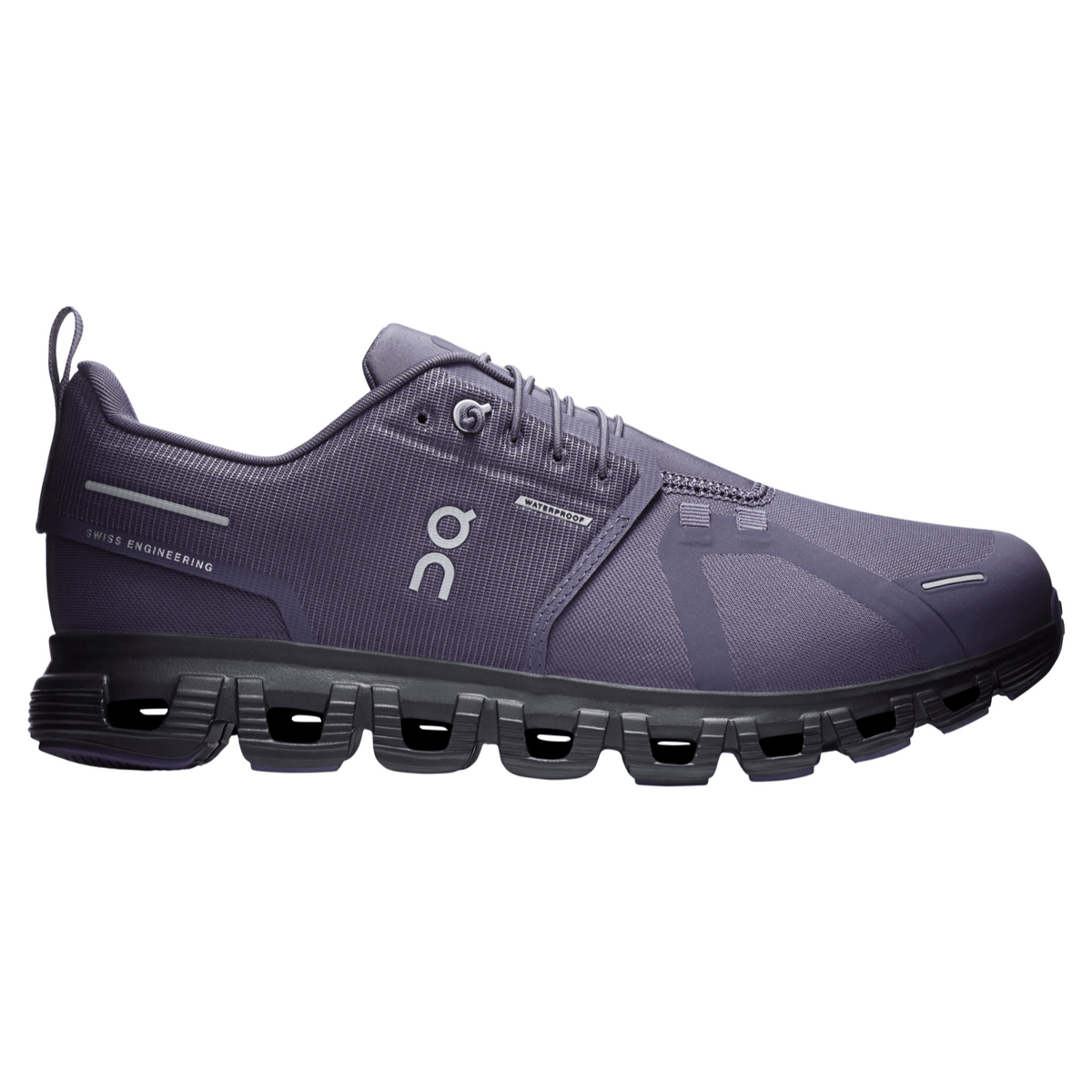On Running Cloud 6 Waterproof Flint Black 3MF10064641 Men's Fashion Sneakers, New