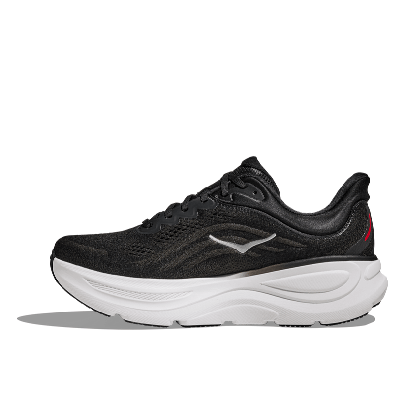 Hoka One One Bondi 9 Black Cinnabar 1162011-BKVR Men's Fashion Sneakers, New