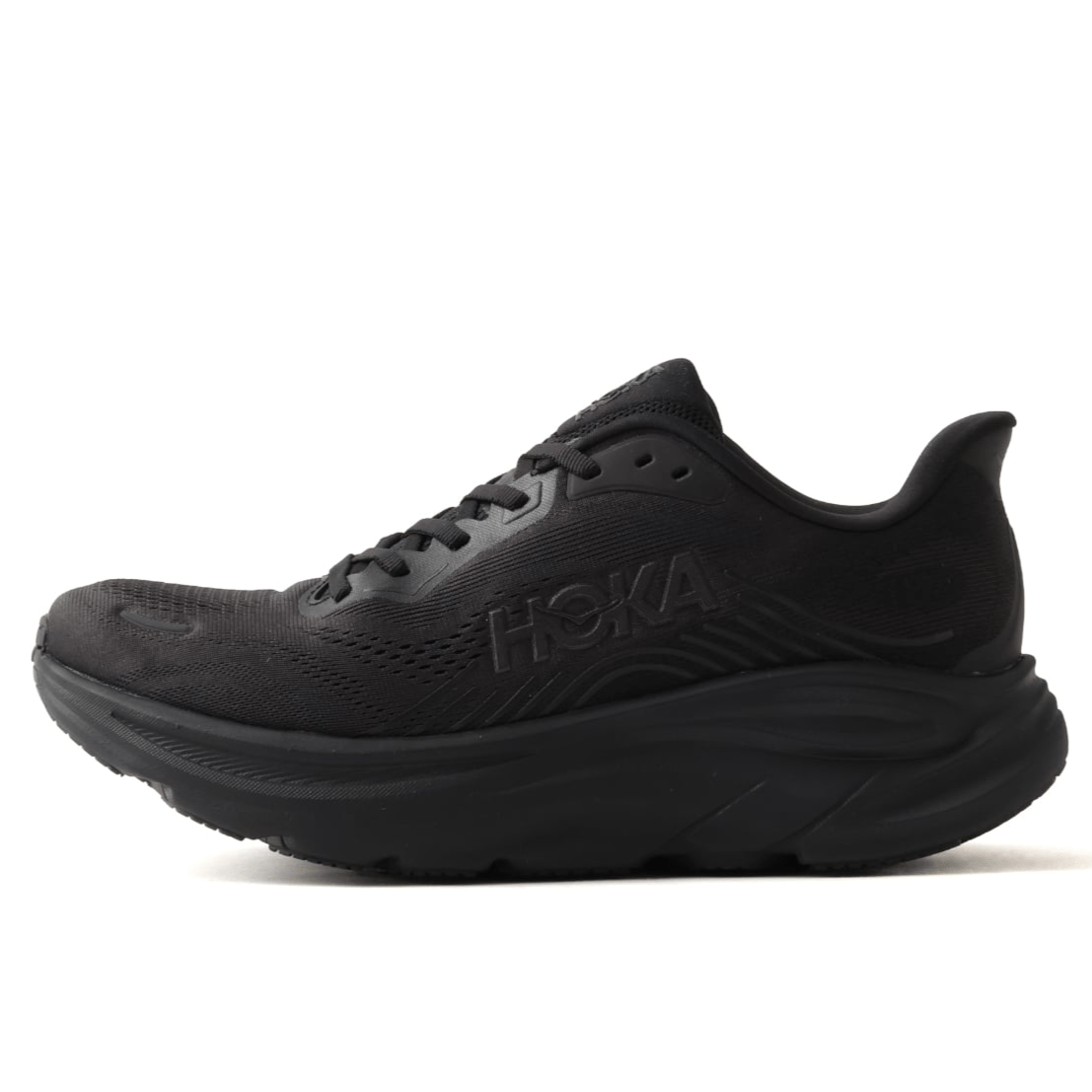 Hoka One One Clifton 11 Black, Men's Fashion Sneakers, New