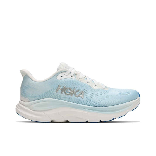 Hoka One One Clifton 11 Women's Sneakers, Cream Crystal Shimmer Blue