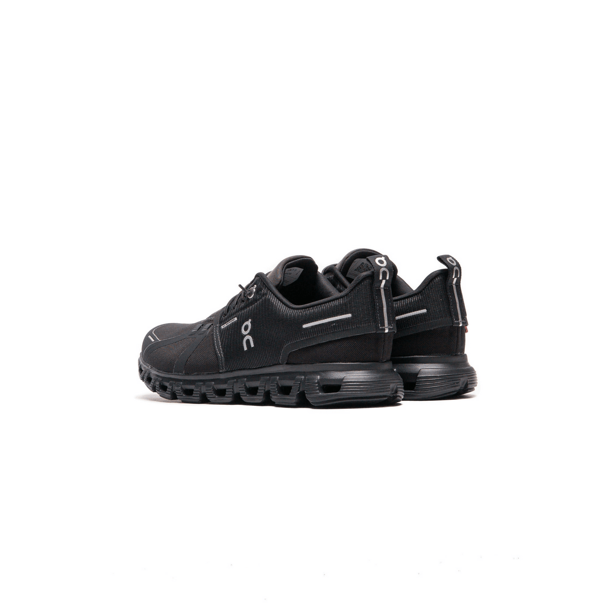 On Running Cloud 6 Waterproof All Black Men's Fashion Sneakers, New