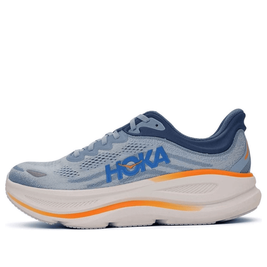 Hoka One One Bondi 9 Drizzle Downpour Men's Fashion Sneakers, New