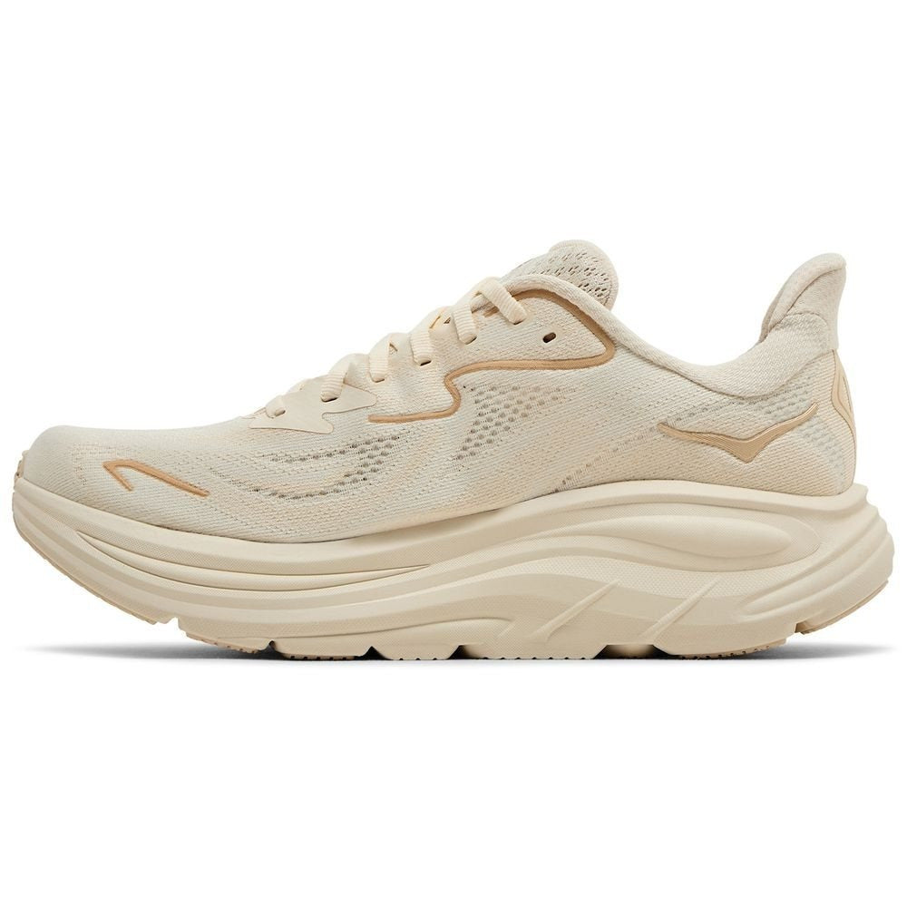 Hoka One One Clifton 10 Vanilla Birch 1162031-VCH Women's Fashion Sneakers, New