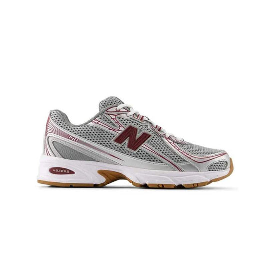 New Balance 740V2 U740MS2 men's gray-red color scheme sports running shoes LIQ1052