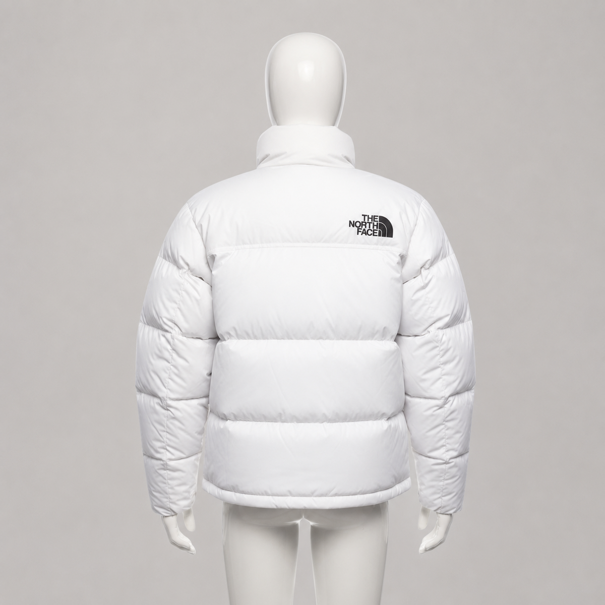 The North Face 1996 Retro Nuptse Hooded Puffer Jacket – White