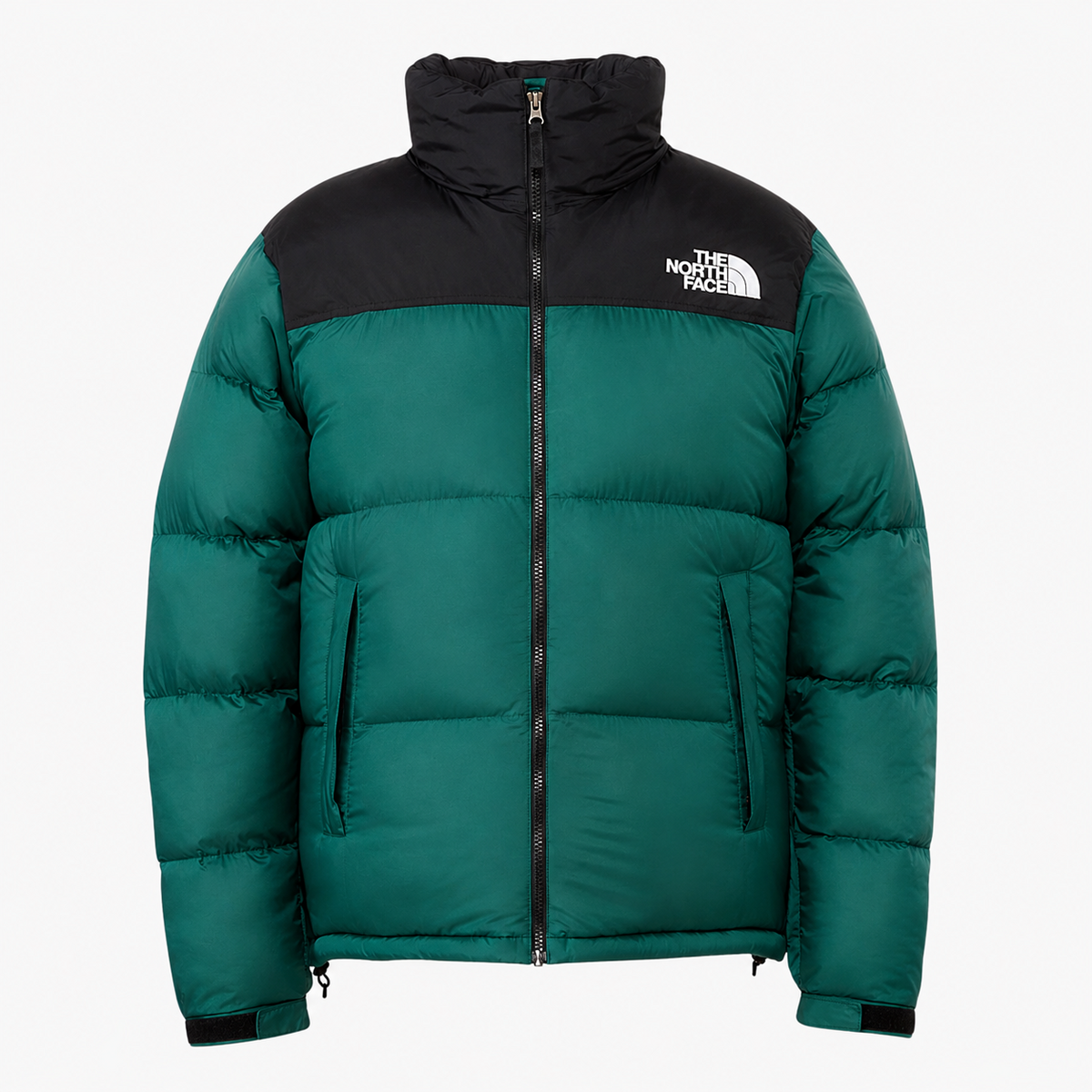The North Face Men's 1996 Retro Hooded Puffer – Green / Black